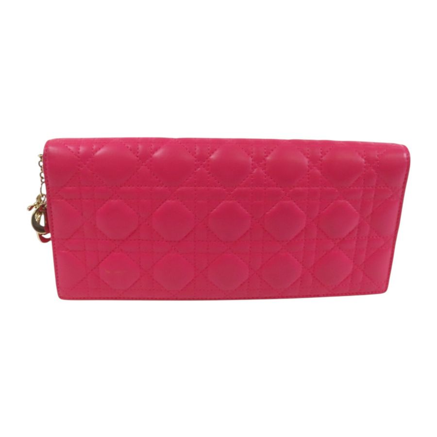 Dior 羊皮皮革Chain Shoulder Bag金扣鏈帶肩背袋-1