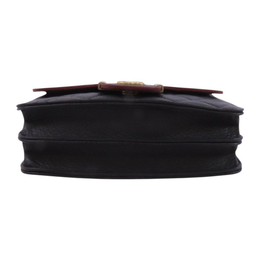 CHANEL 牛皮皮革Archi Chic Square WOC金扣鏈帶肩背袋-3