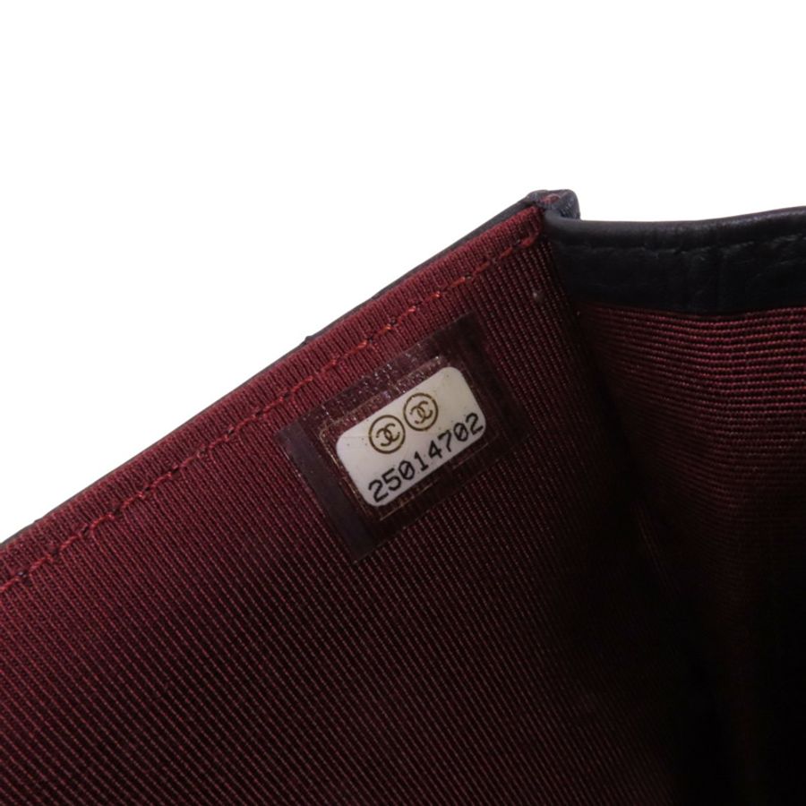 CHANEL 牛皮皮革Archi Chic Square WOC金扣鏈帶肩背袋-6