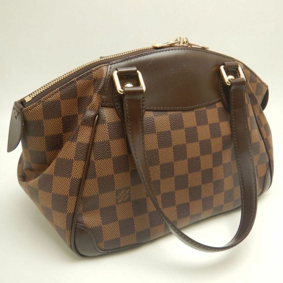 路易威登 Damier Verona PM N41117 Ebene 女用手提包，253262-1