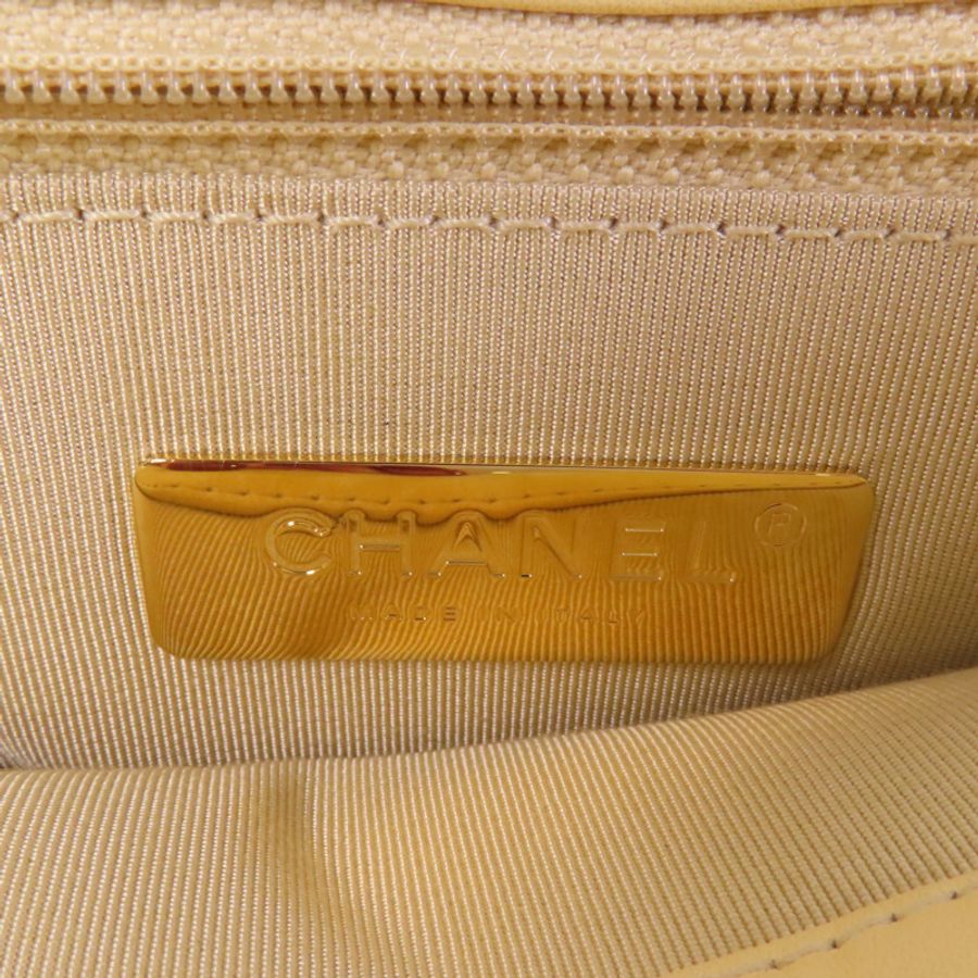CHANEL 帆布/亮片Chanel 19 Sequin Flag Bag金扣鏈帶手挽肩背兩用袋-5