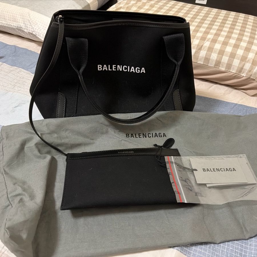 BALENCIAGA帆布手提包 S-4