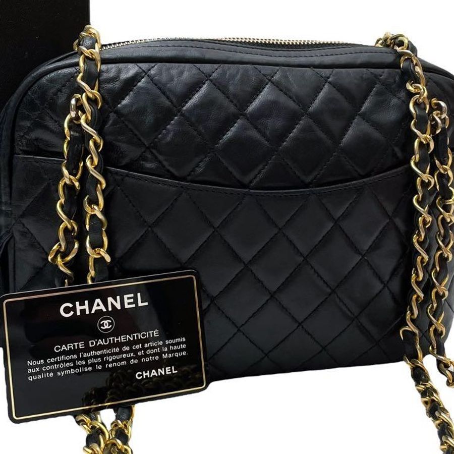 🌷Chanel 菱格紋協背包單肩包側背包|經典花紋✦fufu style 精品✦ 氣質款|-7