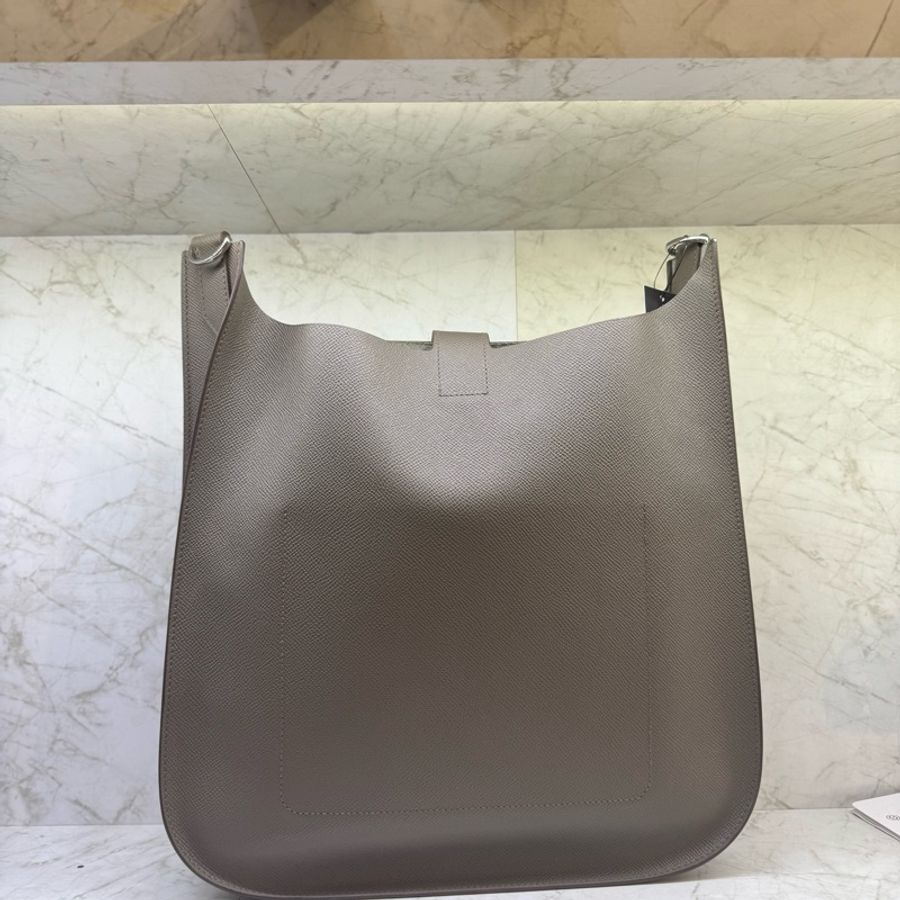 HERMES Evelyne Sellier 8F錫器灰 EPSOM-3