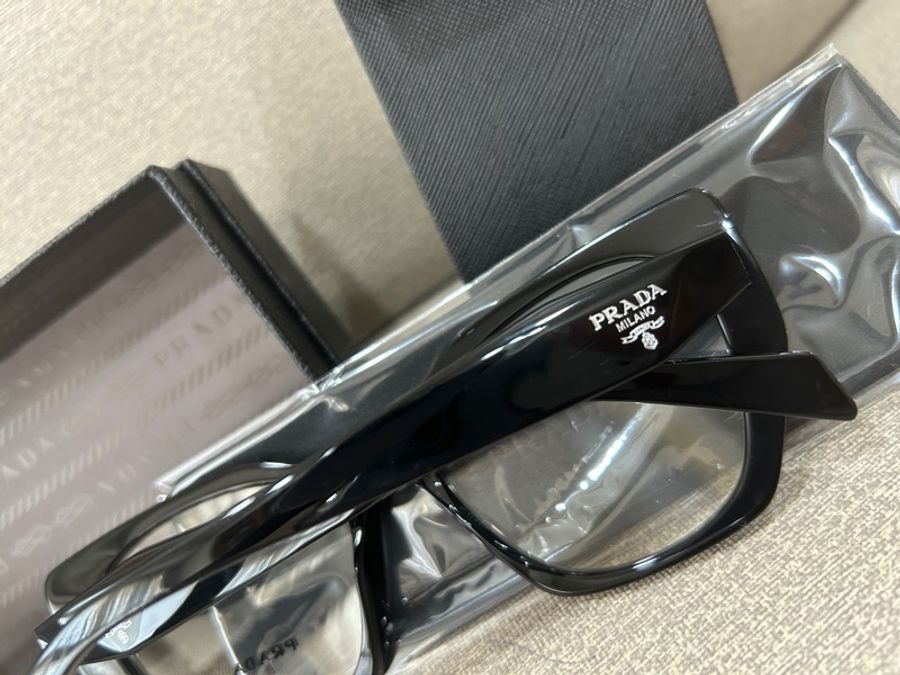 Prada 多角型鏡架-15