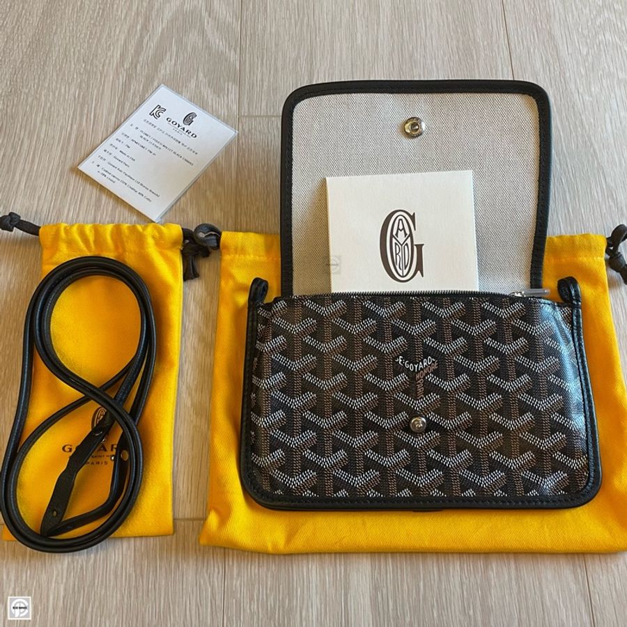GOYARD PLUMET 黑色信封包-2