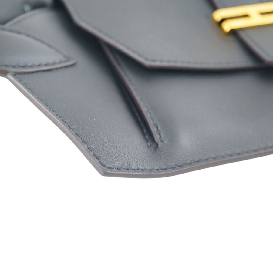 愛馬仕 Hermes Elan Pocket 24黑色腰包 胸包 / W刻(附購證)-7
