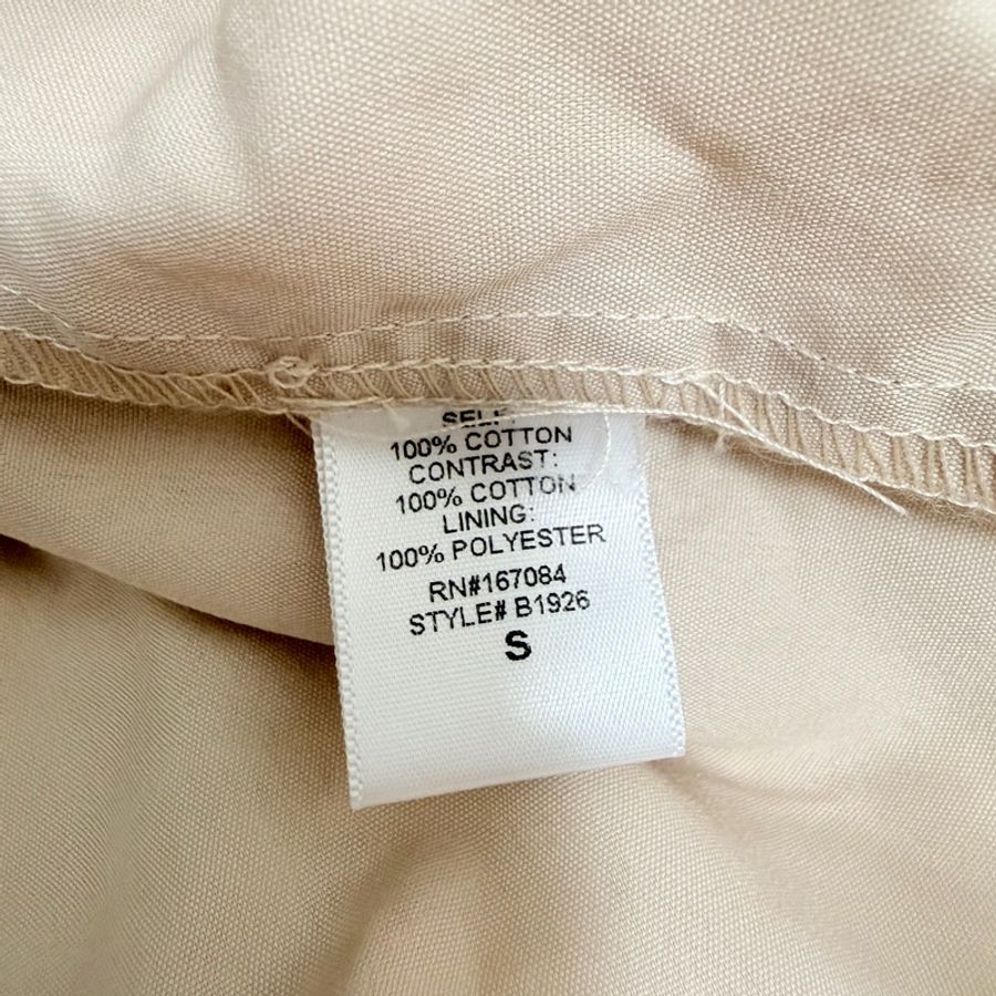 85)Tuckernuck正品米色上衣 S-L可穿-5