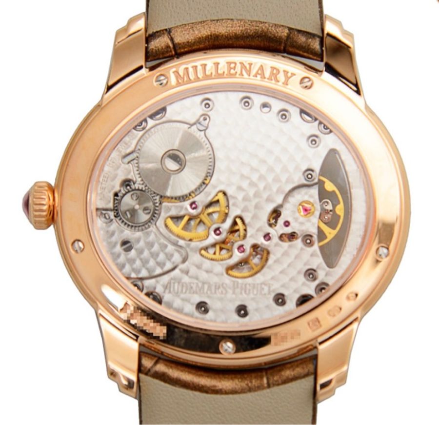 💎【HELYN 精選】 Audemars Piguet 愛彼 Millenary 77247OR 玫瑰金鏤空女錶 三色原裝錶帶組合|停產絕版|原價 NT$ 1,013,000 |HELYN 典藏級入選款-4