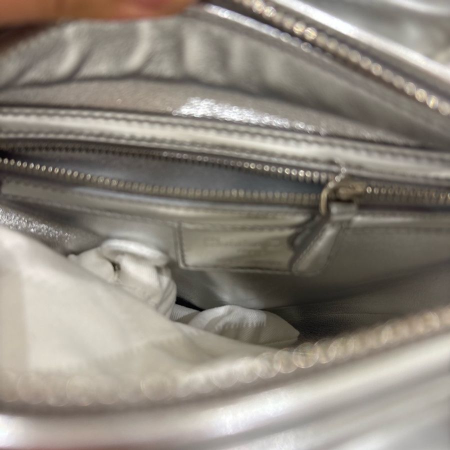 Lady Dior Sliver皮革 二手-14