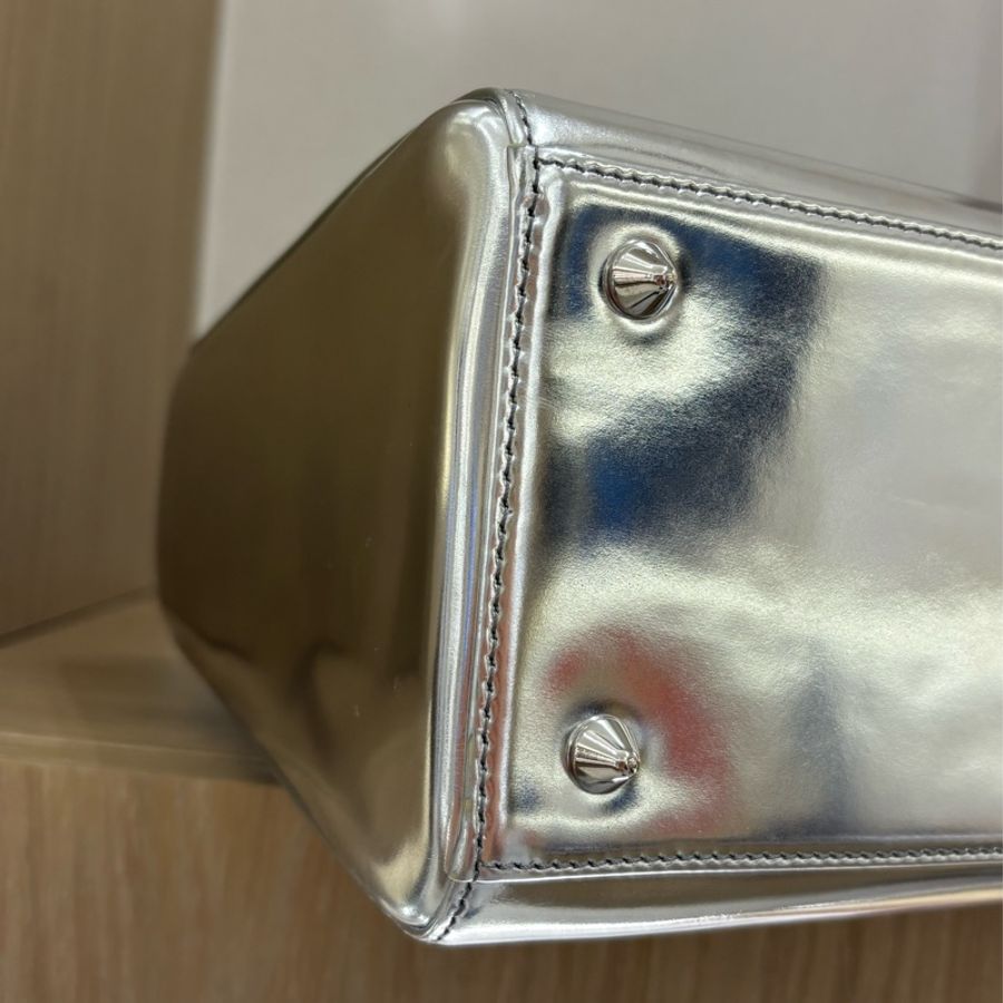 Lady Dior Sliver皮革 二手-20