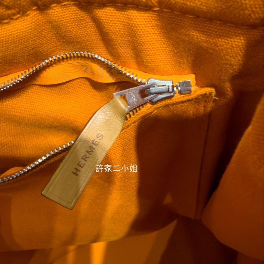 Hermes 現況販售 Foul Tote MM 夏威夷法國節限量版2002 Foul 托特包-19