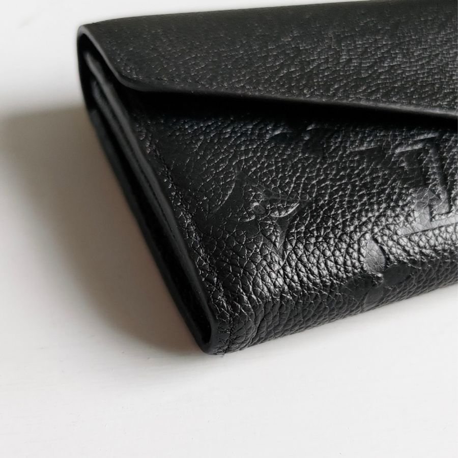 #LV Empreinte SARAH 黑色小牛皮信封式金釦長夾 Louis Vuitton-5