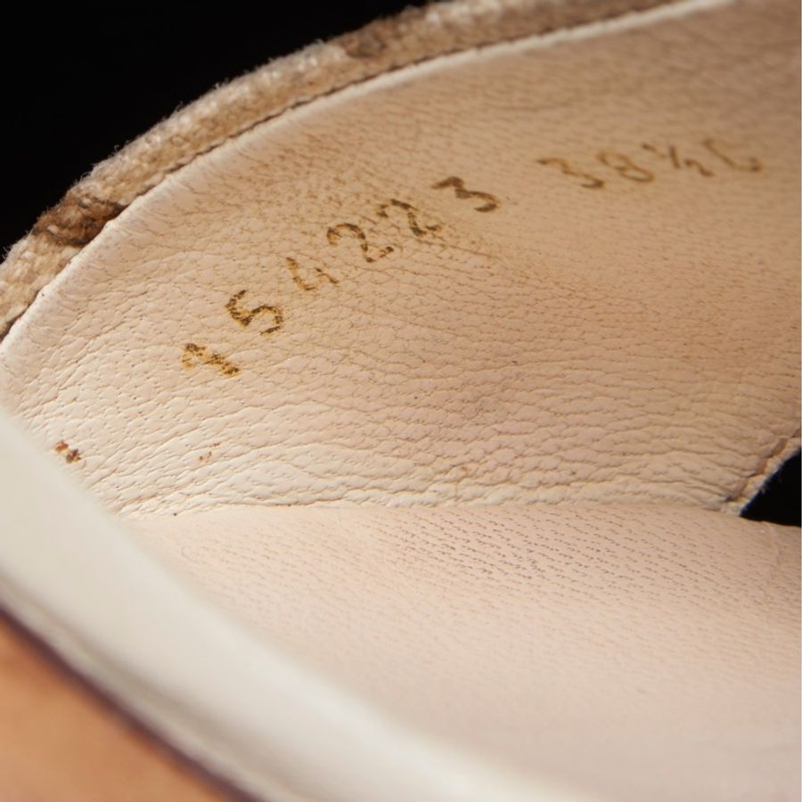 Gucci - 有跟涼鞋- 尺寸：EU 38.5-14