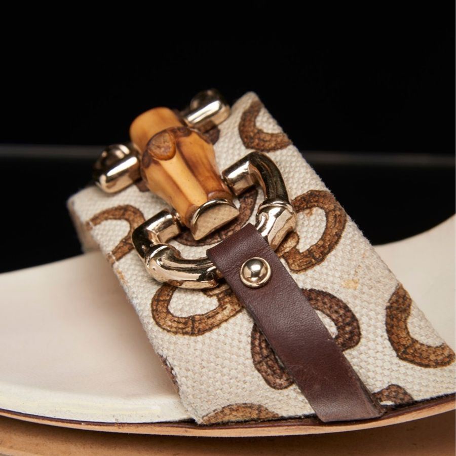 Gucci - 有跟涼鞋- 尺寸：EU 38.5-17
