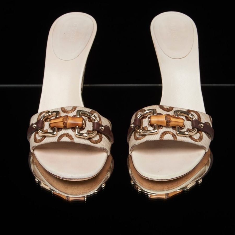 Gucci - 有跟涼鞋- 尺寸：EU 38.5-19