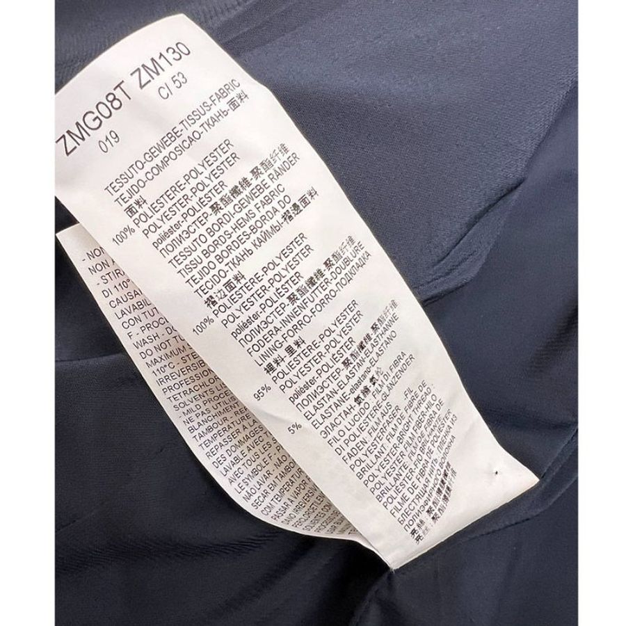 全新 / ARMANI COLLEZIONI 深藍亮片毛呢外套 L-14