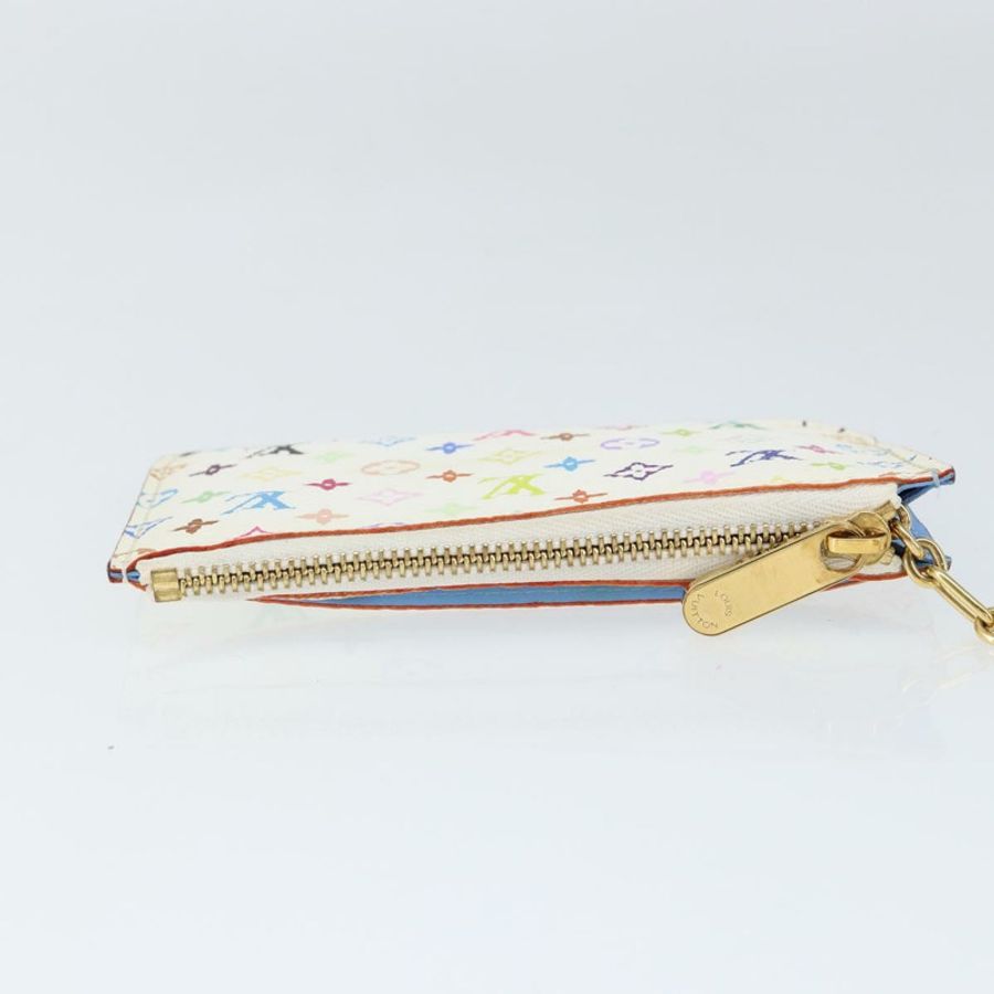 【日本直送】路易威登 (LOUIS VUITTON) 多色 Pochette ClesNM 零錢包 白色 M93734 LV 正品 149233V-4