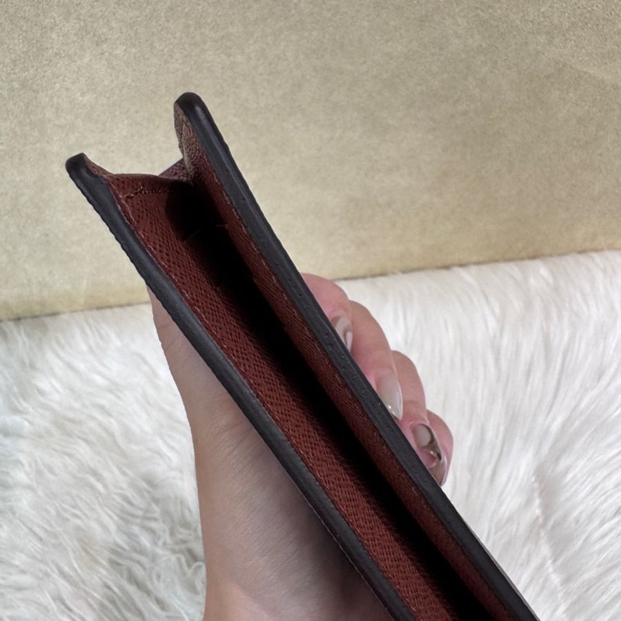 LV Brazza 老花對開長夾 晶片款 近全新-12