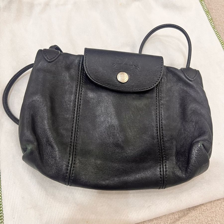 Longchamp 小羊皮 郵差包(已售出)-8
