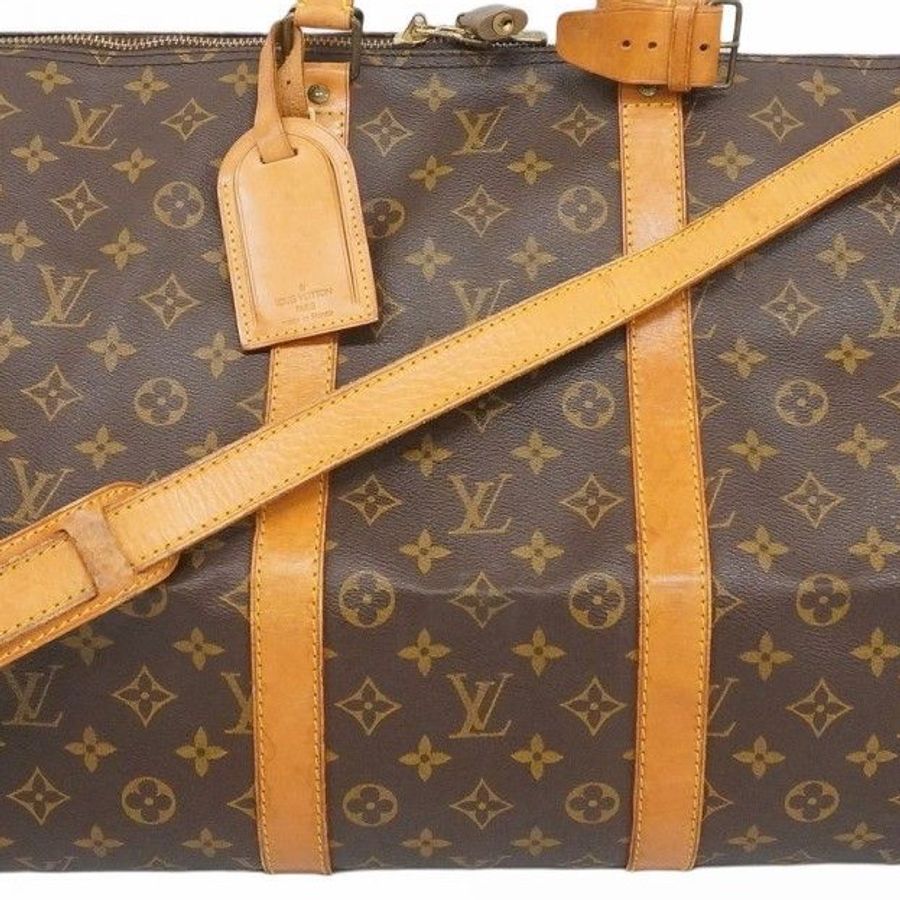 🌷Louis Vuitton Keepall55行李袋.旅行包｜經典花紋✦fufu style 精品✦ 氣質款｜-13