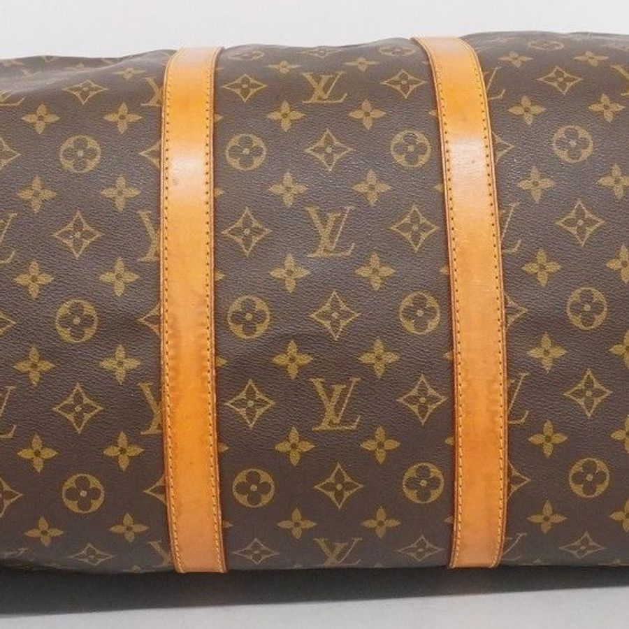 🌷Louis Vuitton Keepall55行李袋.旅行包｜經典花紋✦fufu style 精品✦ 氣質款｜-16