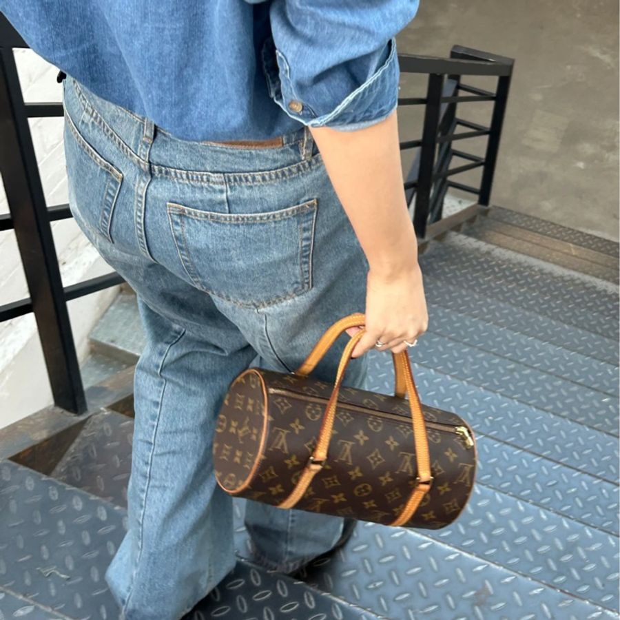 🌷LouisVuitton 巴比龍手提包協背包側背包 |經典花紋✦fufu style 精品✦ 氣質款|-5