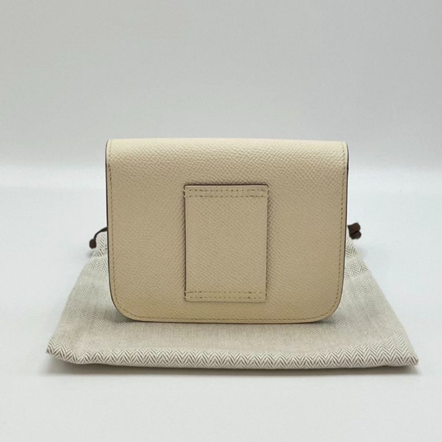 HERMES Constance slim零錢包腰包12*10*3 99新配件塵袋-3