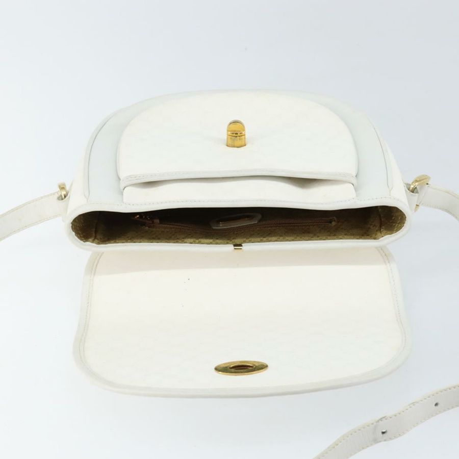 【日本直送】GUCCI Micro GG Supreme 單肩包 PVC 白金 001 406 0259 Auth 146962-9