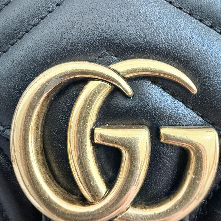 Gucci馬蒙黑金22-3