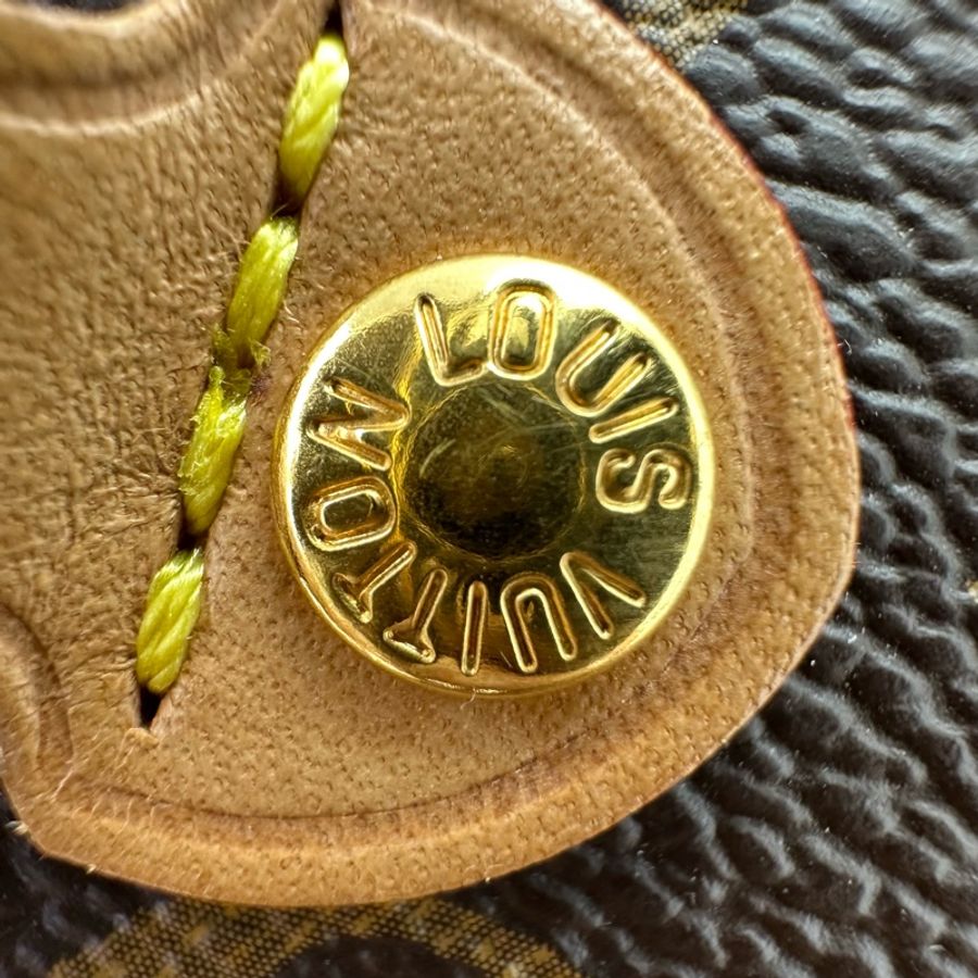 LV 經典老花NeverFull MM Size 手提單肩包-8