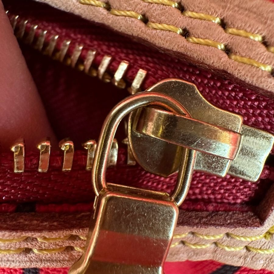 LV 經典老花NeverFull MM Size 手提單肩包-15