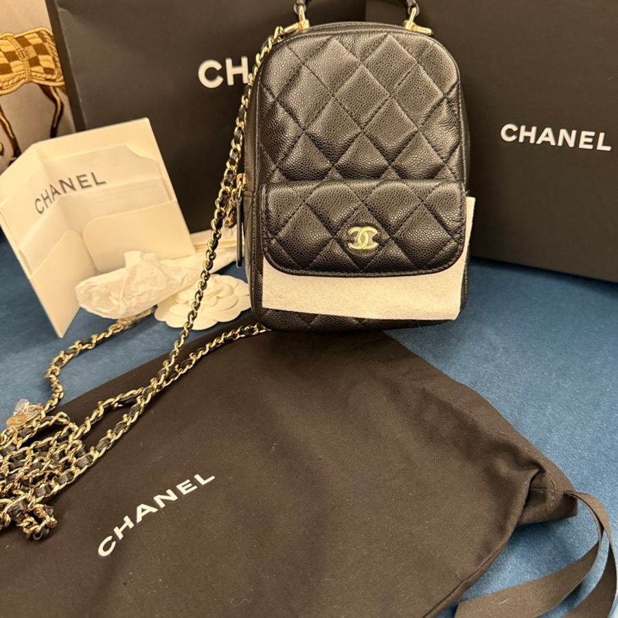 香奈兒 Chanel 24C 小書包 後背包-1