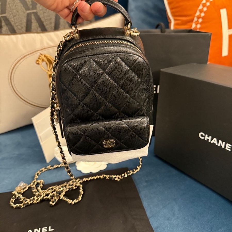 香奈兒 Chanel 24C 小書包 後背包-2