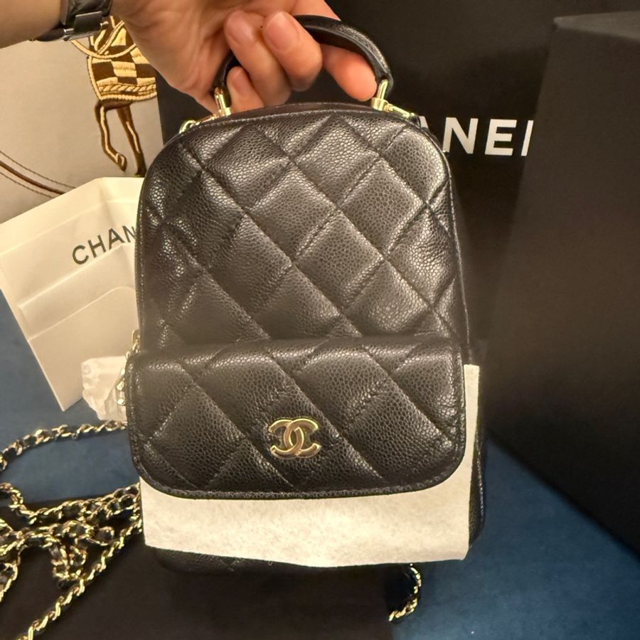 香奈兒 Chanel 24C 小書包 後背包-7