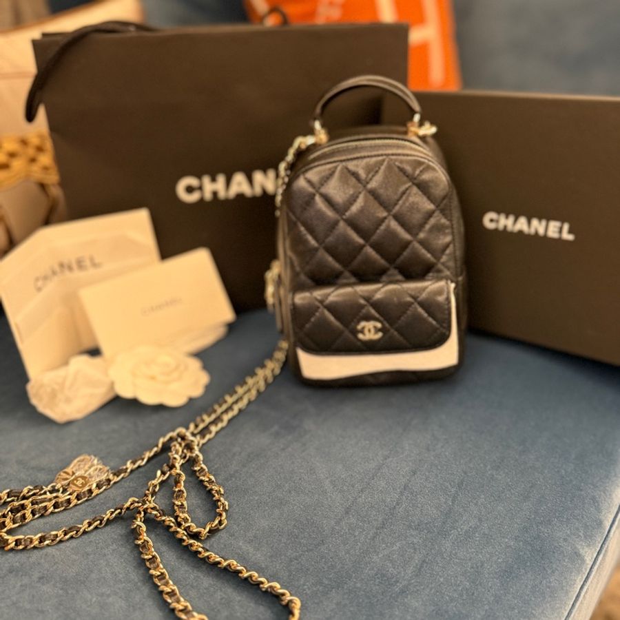 香奈兒 Chanel 24C 小書包 後背包-22