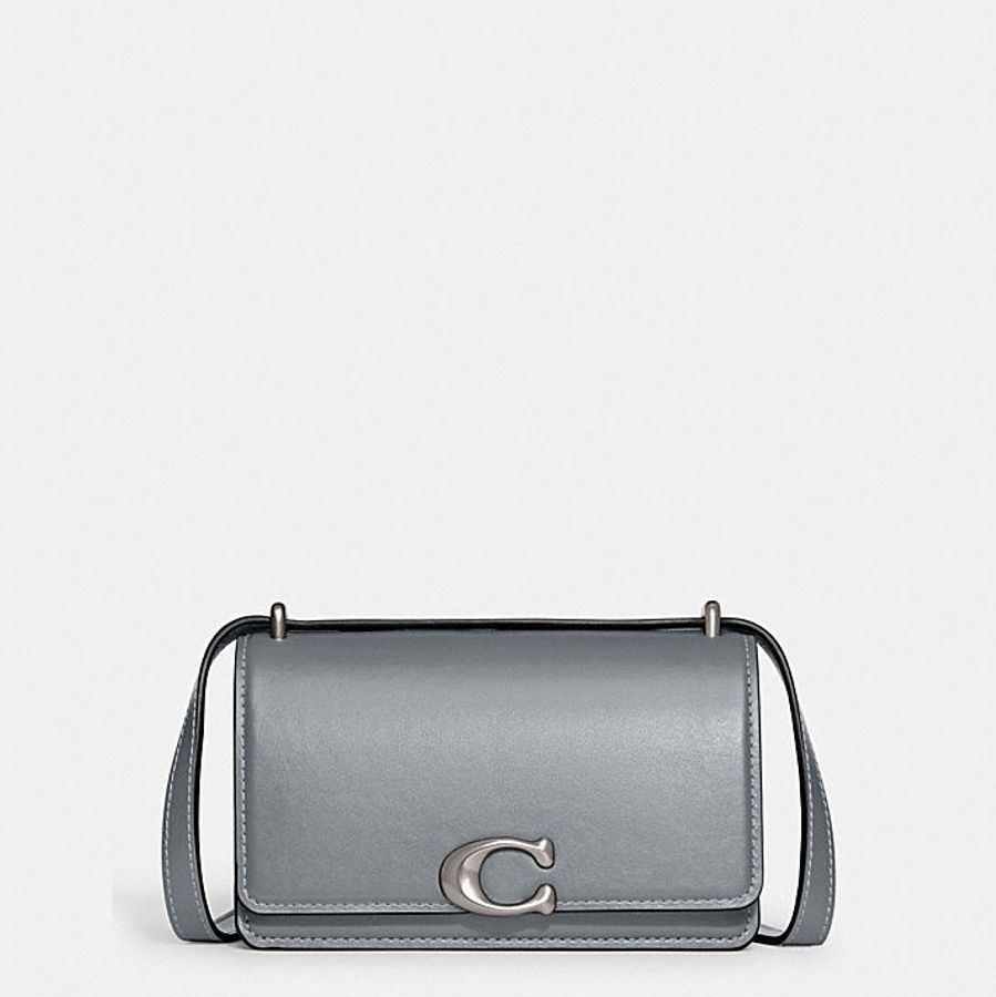 COACH 專櫃款 Bandit mini crossbody bag 灰藍色-2