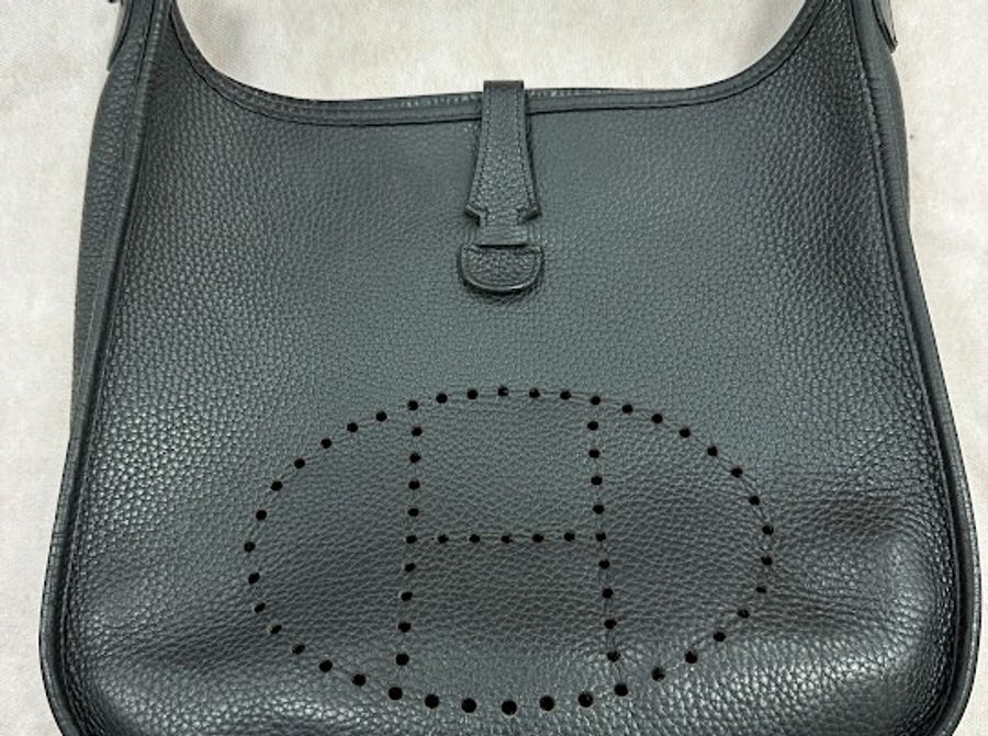 Hermès Evelyne 29 黑色 銀扣 D刻-13