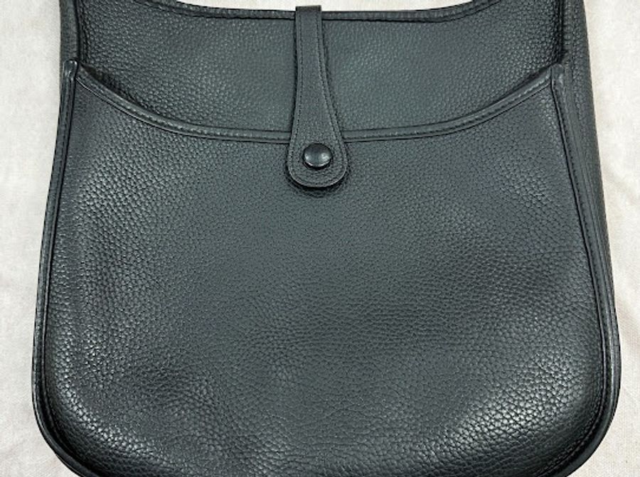 Hermès Evelyne 29 黑色 銀扣 D刻-14
