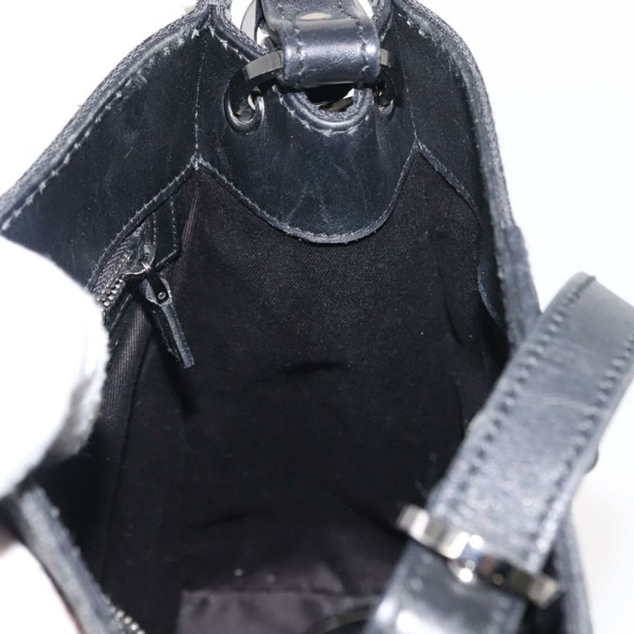 【日本直送】GUCCI GG帆布肩背包 黑色 銀色 110292 正品 148815-16