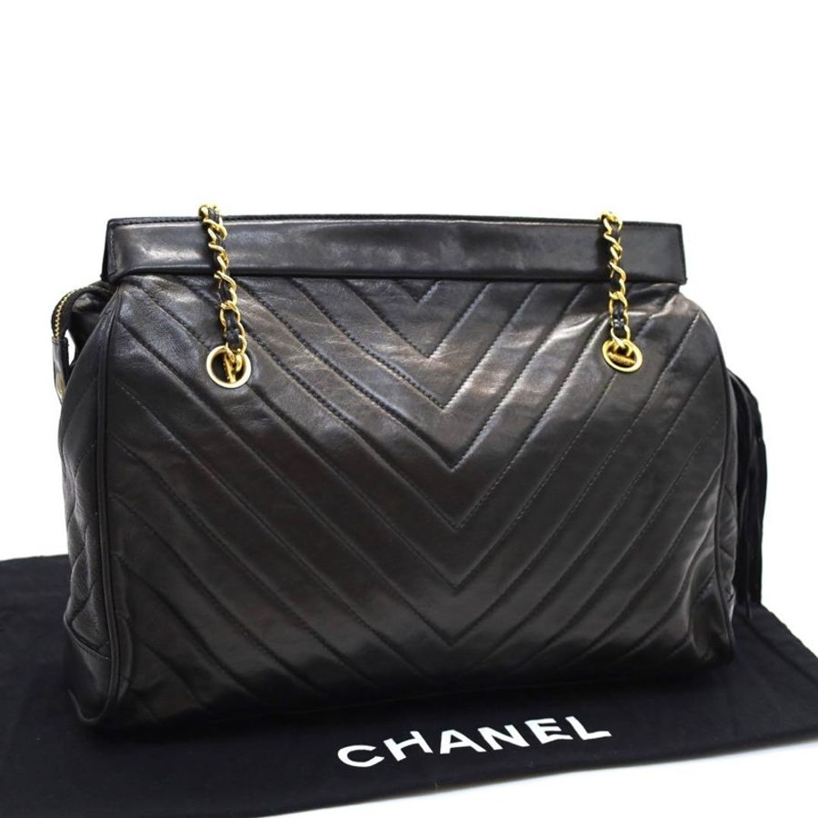 🌷Chanel 鏈條包單肩包 ｜經典花紋✦fufu style 精品✦ 氣質款｜-1