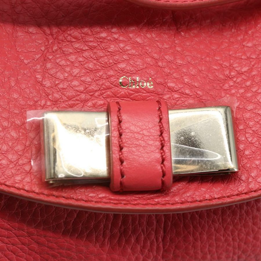 【日本直送】Chloe Lily 手提包 真皮 兩用 粉紅色 銀色 正品 BA7367V-9