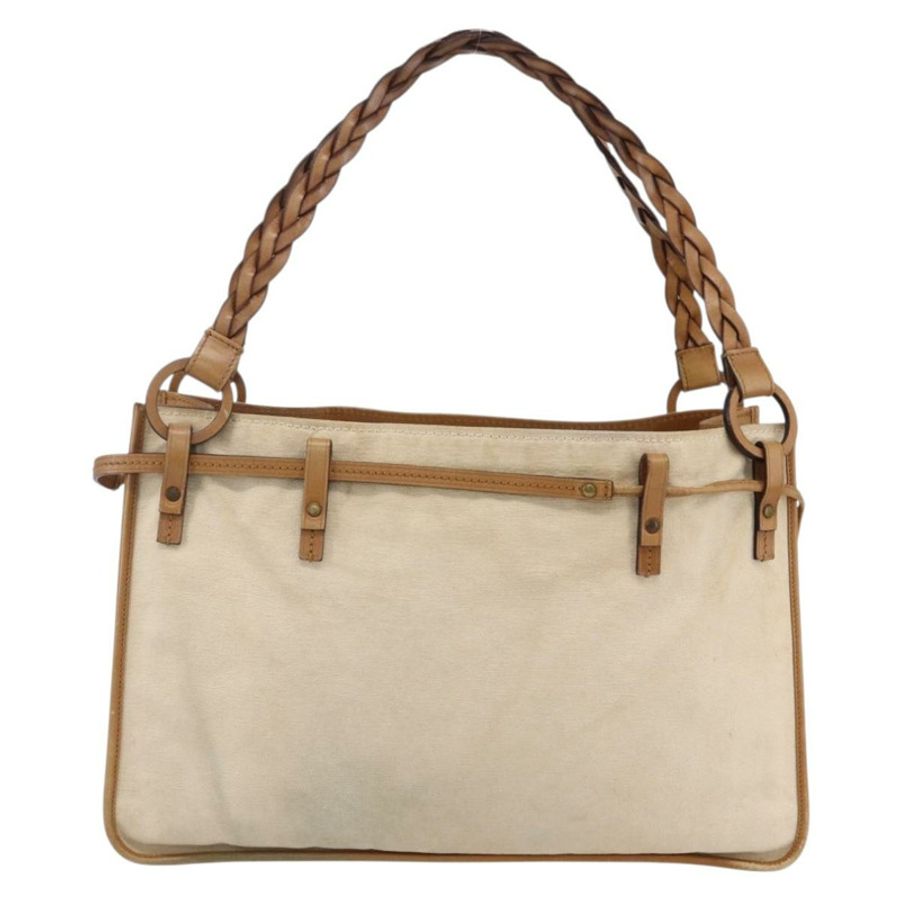 【日本直送】GUCCI 單肩包 帆布 皮革 米棕色 109133 正品 121302-1