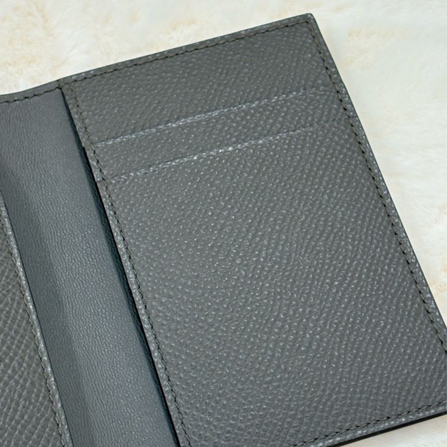 Hermes 卡片套 大象灰 全新-5