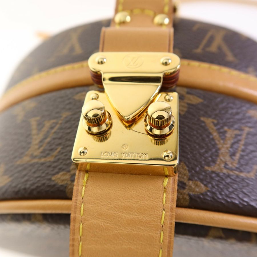 LOUIS VUITTON Monogram Petite Boite Chapeau金扣手挽肩背兩用袋-8