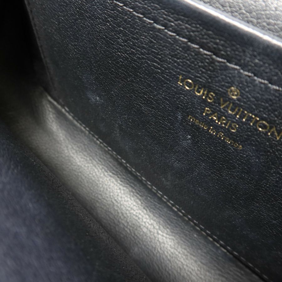 LOUIS VUITTON Monogram Marceau金扣肩背袋棕色-11