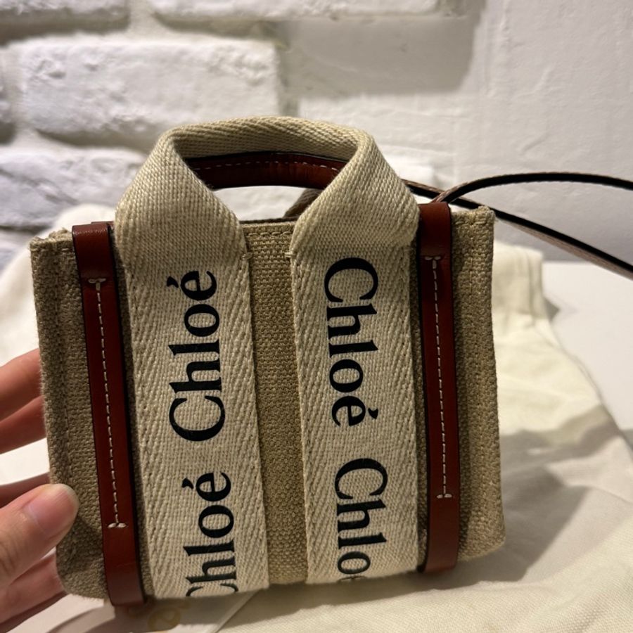 Chloe’ Woody 迷你手提兩用包-8
