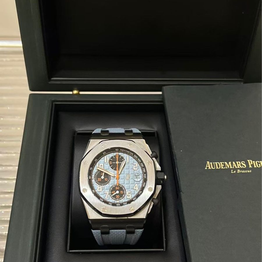 🔥新至:22年全套 愛彼 / Audemars Piguet 系列:皇家橡樹離岸型系列 型號:26238ST 材質:精鋼 鏡面:藍寶石玻璃 錶蓋:透底 表徑:42mm 公價:315000-0