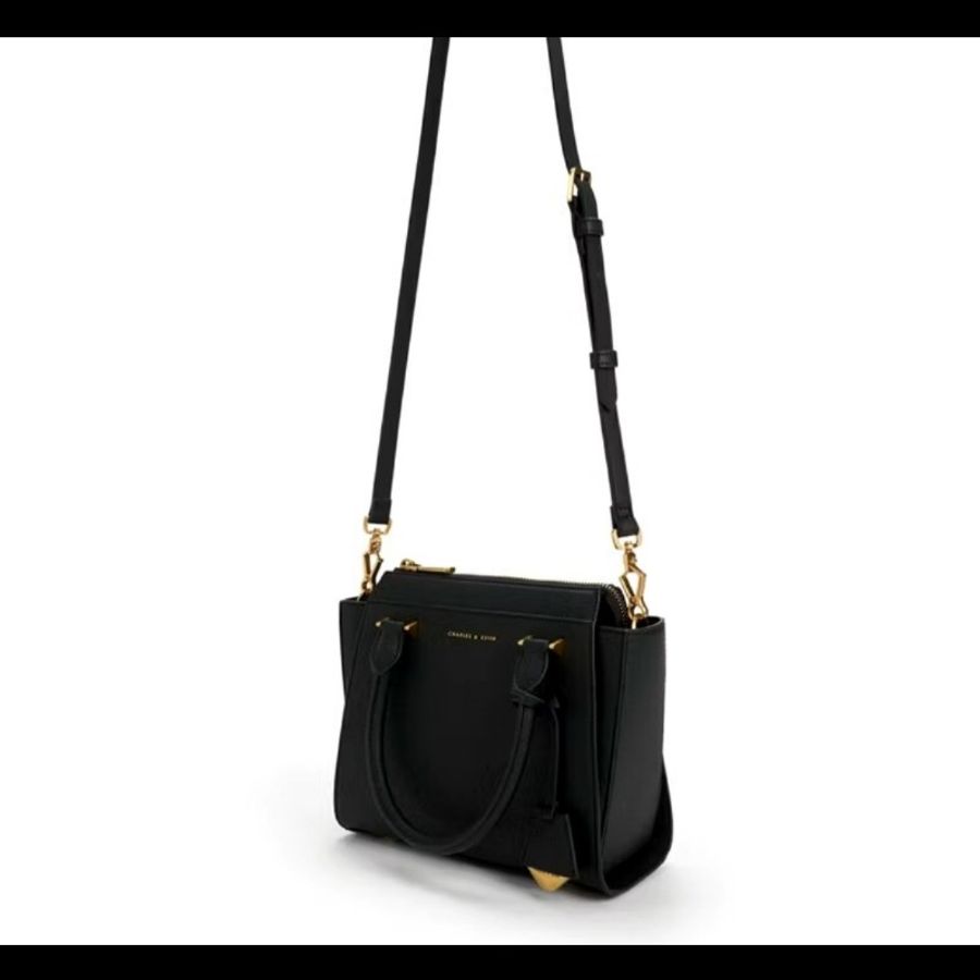 CHARLES & KEITH Harper 經典手提包 肩背包 (二手少用)-4