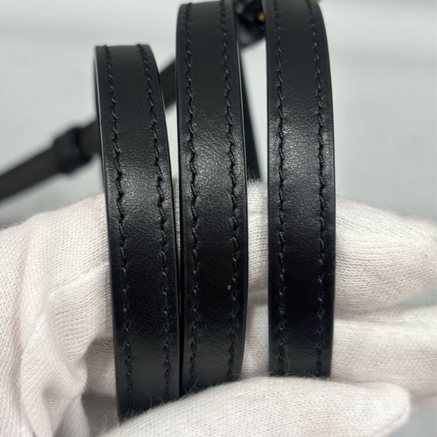 YSL Saint Laurent 678401 Toy Loulou mini 黑色牛皮金字胖胖包方胖包-60